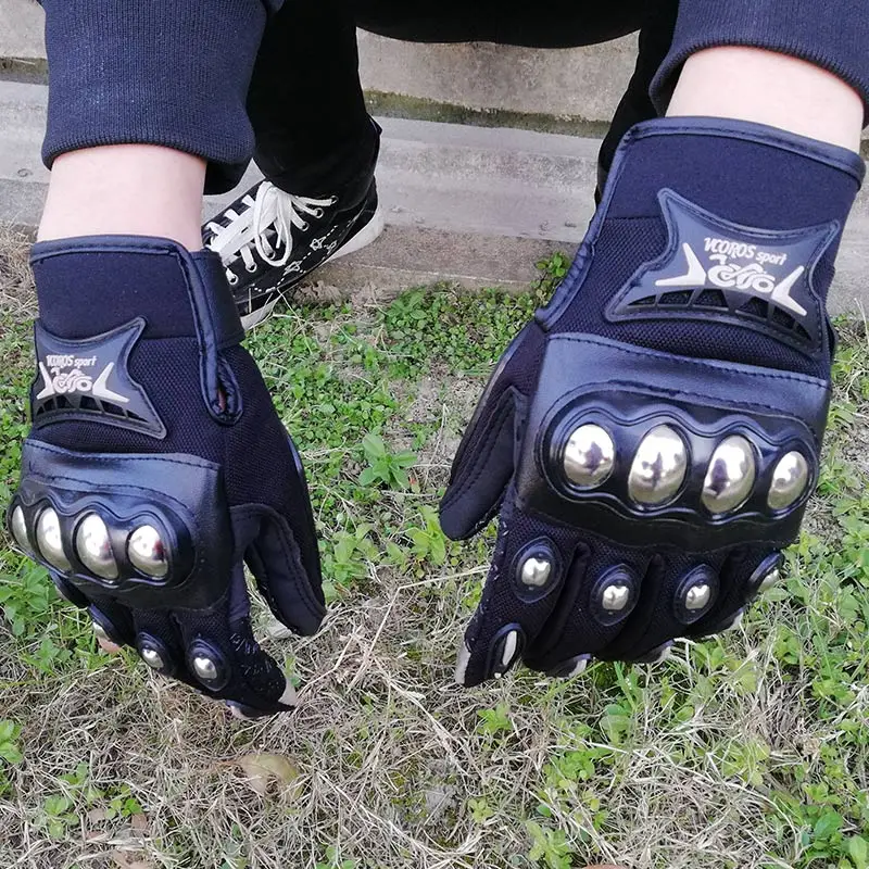 

VG18 motorcycle full finger gloves security protective pad for hands joint motorbike gloves fashion racing motocros moto gloves