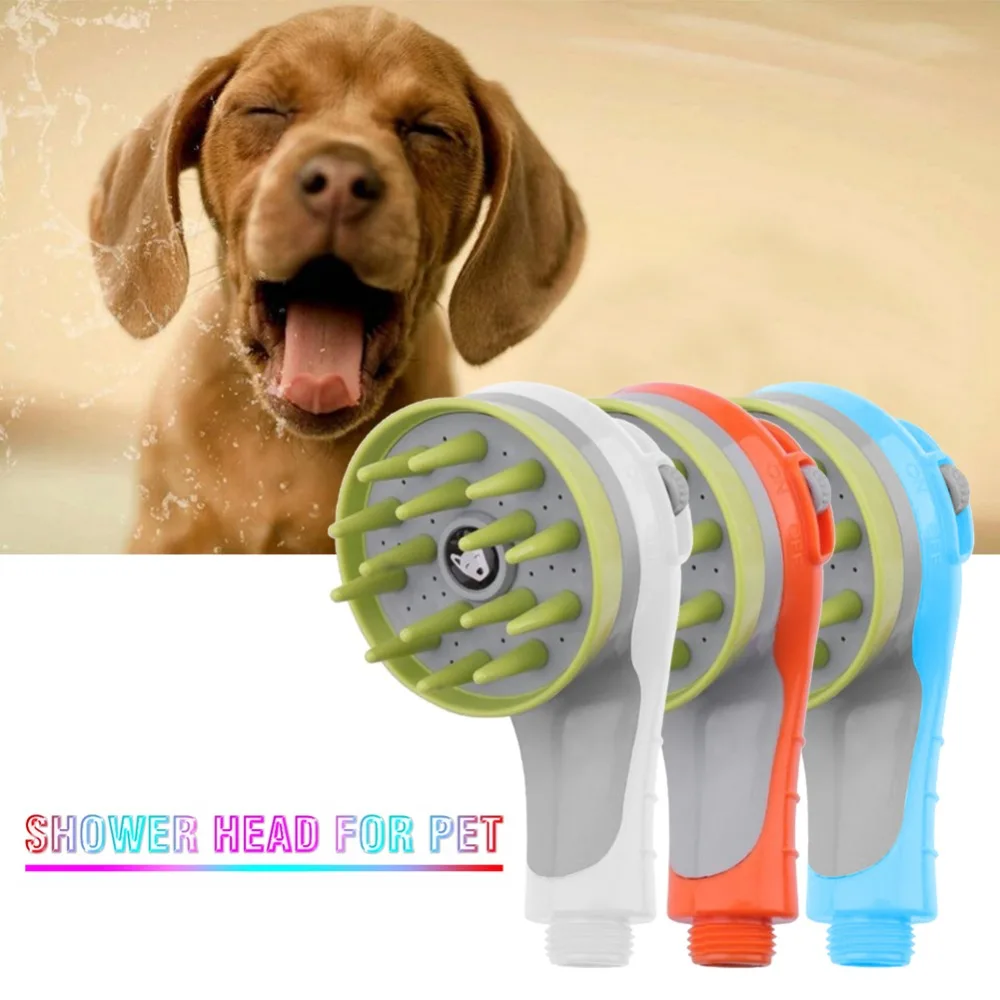 New Pet Shower Sprayer Head Pet Grooming Bathing Tool Adjustable