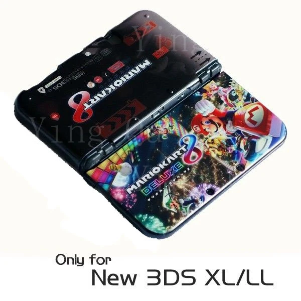 Матовый Жесткий Пластиковый корпус чехол для нового 3DS XL LL для нового 3dsxl 3dsll наклейка и протектор - Цвет: XDS008