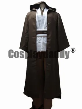 

Star Wars Jedi Master Obi Wan/Ben Kenobi Cosplay Tunic Suit Costume Custom-made