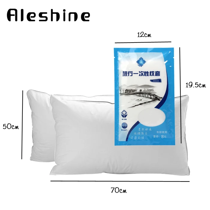 Disposable Pillow portable Non Woven Fabric Pillow Case For A Business