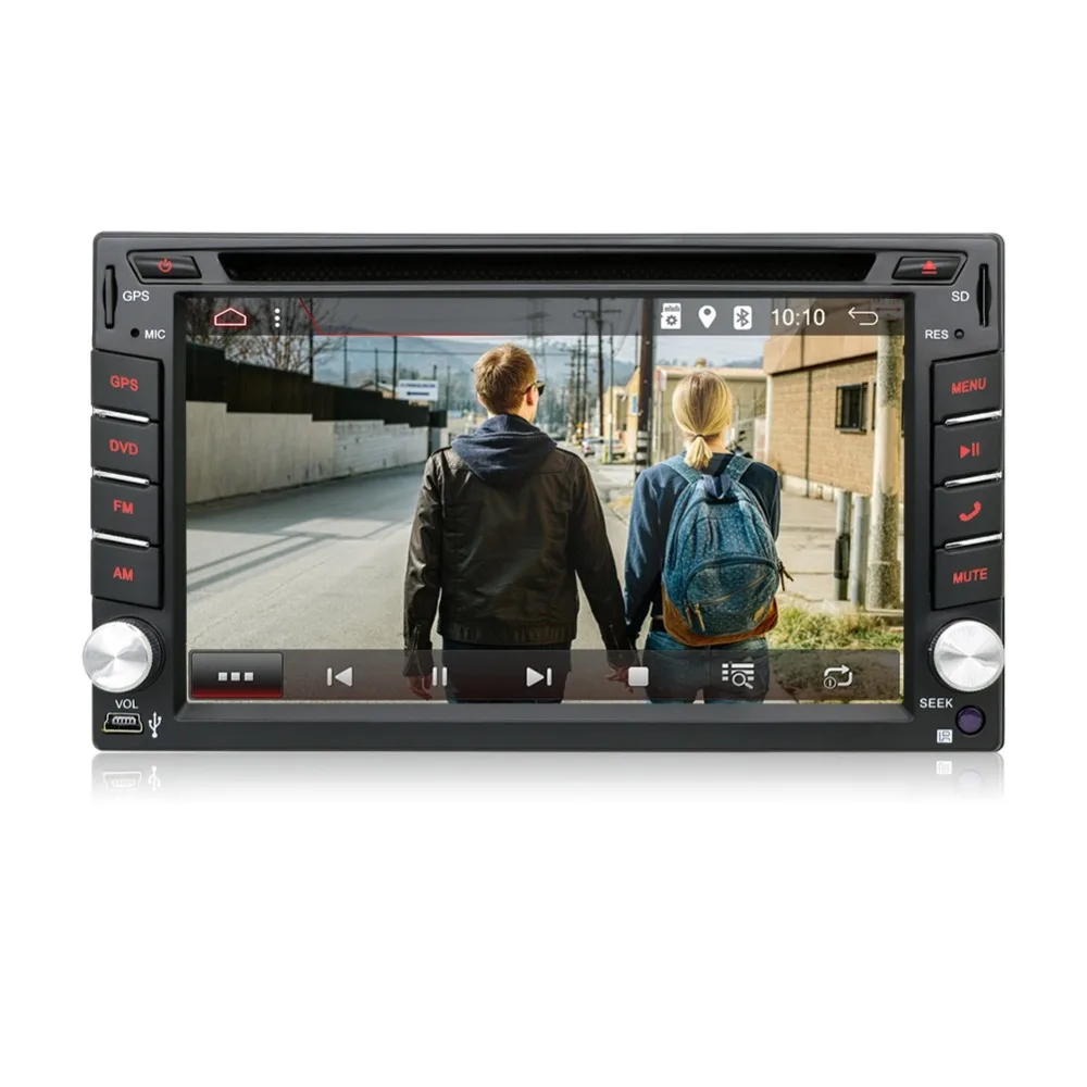 Android 7 1 четырехъядерный процессор с автомобильным dvd плеером GPS Navi для Toyota RAV4 Corolla