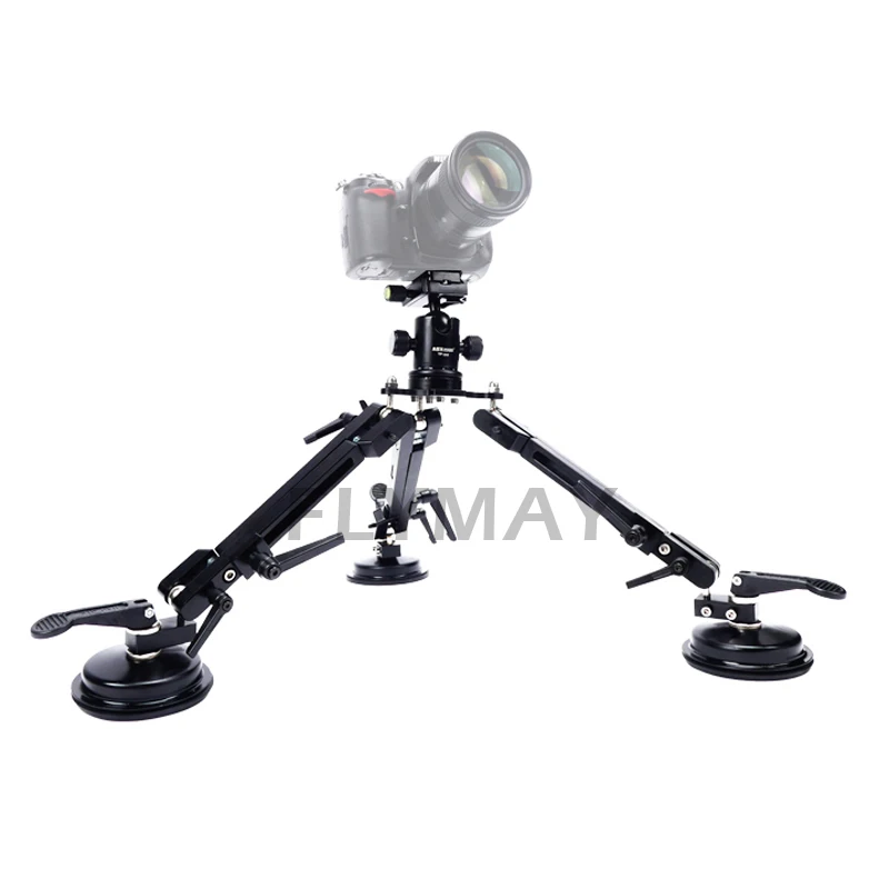 FLYMAY Heavy Duty Suction Vehicle Video Tripod for DSLR Camcorder