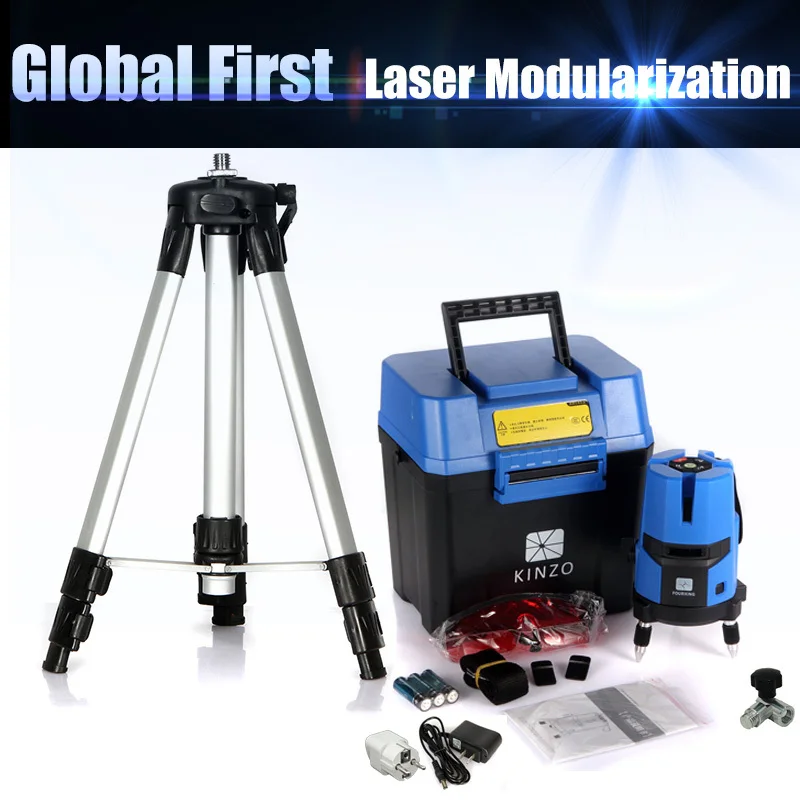 

Multifuncton laser line cross line laser rotary laser level 360 selfing leveling 5line 4V1H3Point