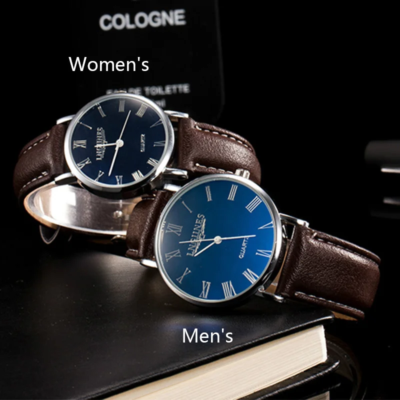 DOBROA мужские и женские часы женские и нежные Мужские кварцевые наручные часы парные часы relogio masculino reloj mujer - Цвет: Couple watch-5