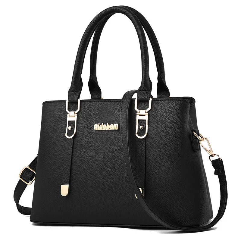 

Hand Bags For Women 2019 Patchwork Luxury Handbags Women Bags Designer PU Leather Hobos Shoulder Messenger Bag Female 02