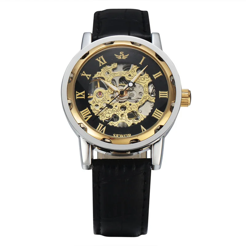 

2019 New Machinery Movement Men's Watch Scale Leather Strap Luxury Brand Fashion Precision High-end Quartz Watches