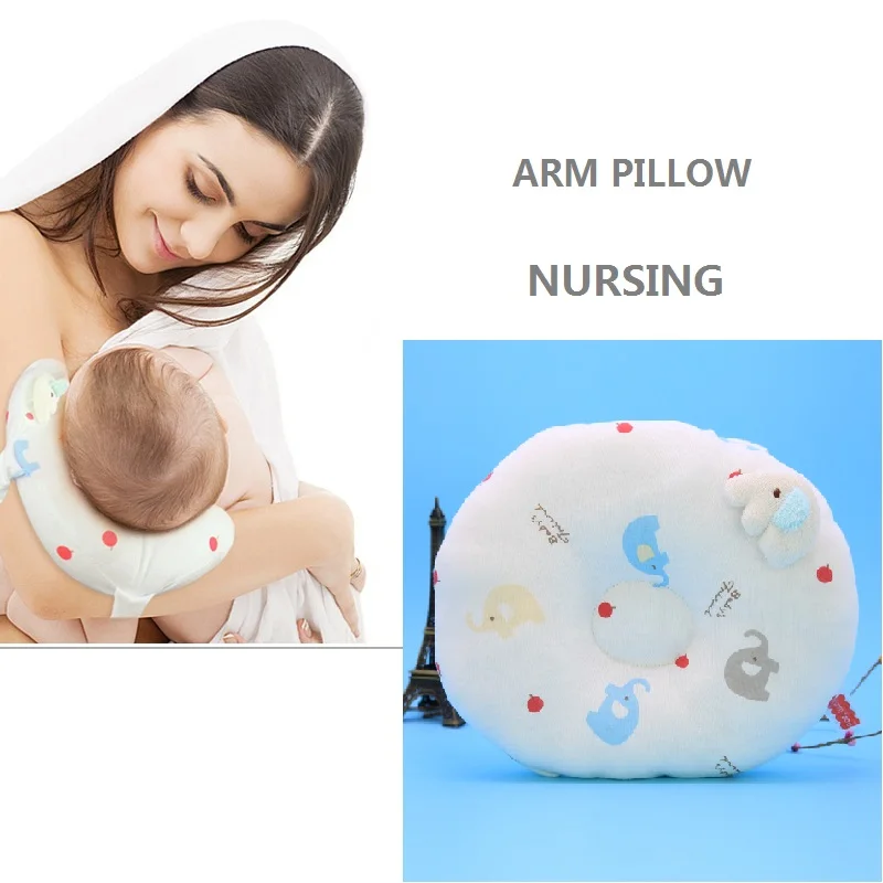 Arm Nursing Pillow Breastfeeding Newborn Baby Pillow Support Baby Head