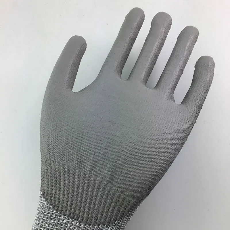NMSafety устойчивая к порезам Рабочая перчатка cuttproof вручение с HPPE анти-порезные безопасные рабочие перчатки