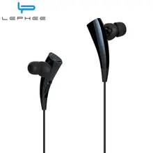 Lephee K6 Bluetooth в ухо наушники спорта работает наушники Беспроводной магнитный наушники с шумоподавлением для смартфона Xiaomi 6