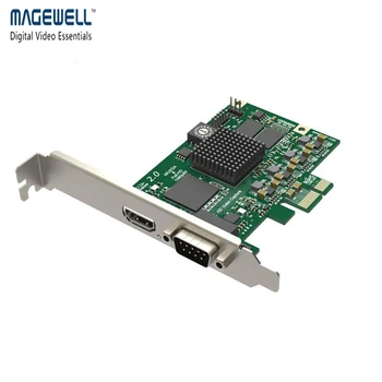 

Free Shipping Magewell Pro Capture Card HDMI Input 1 Channel HDMI + DB9 Capture Card HD100pro with audio embedded