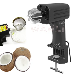 

220V / 110V stainless steel commercial coconut planer dug coconut meat planer tool fruit planer coconut shredder