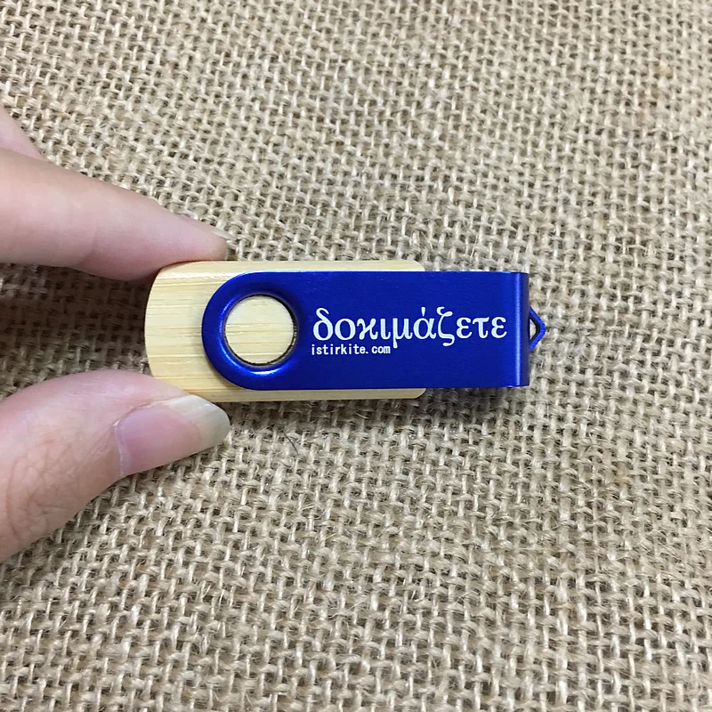 Настроить с логотипом usb флэш накопитель 4 ГБ 8 16 32 64 s бамбуковый USB 2 0 для свадебной