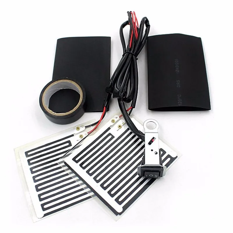 12v Universal Motorcycle Atv Quad Scooter Motorbike Heated Grip Pads