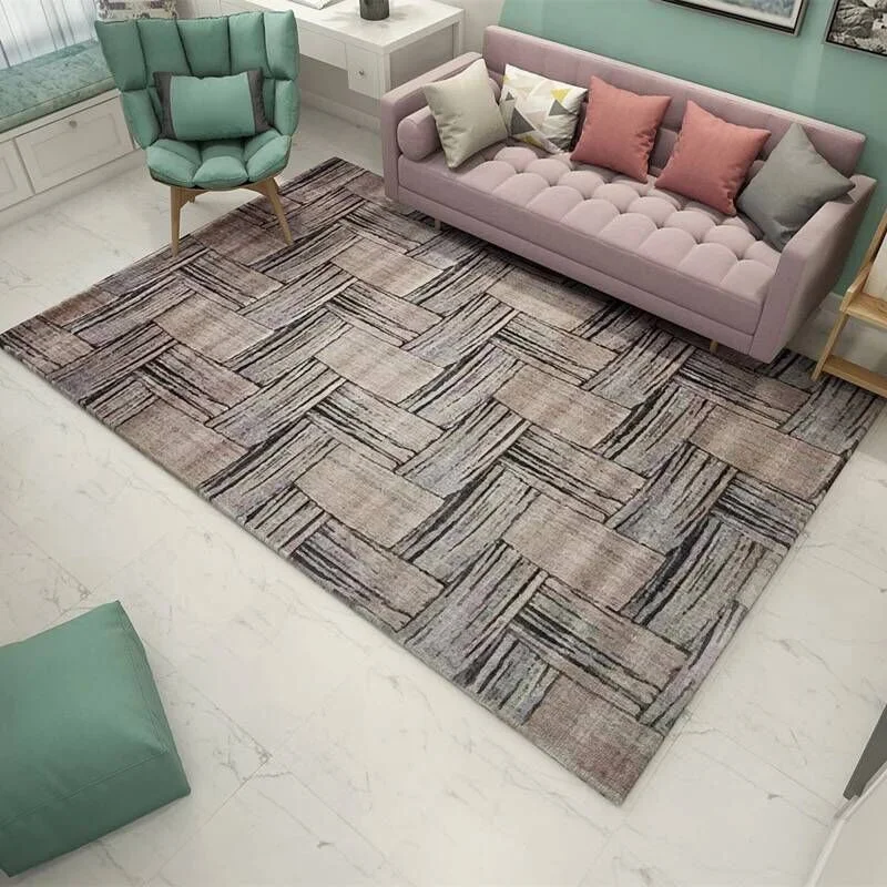 

Large Vintage Rugs Carpet Abstract Art Thicker Bathroom Non-slip Mat Area rug for living room Soft Child Mat Pad Bedside Blanket