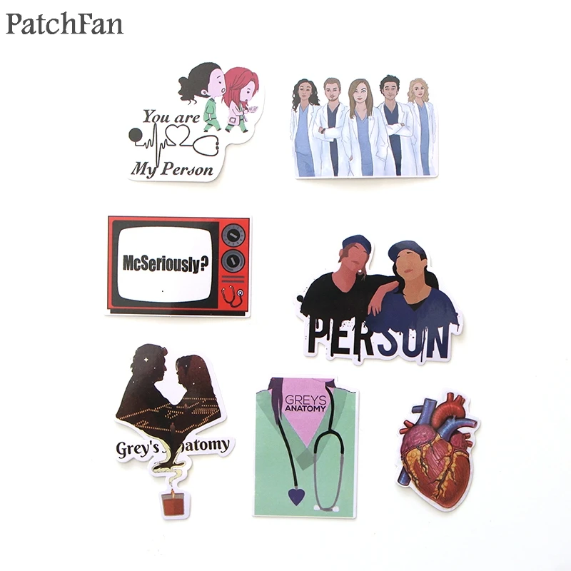 Patchfan 23 шт. Анатомия страсти 90s винтажные Переводные картинки для скрапбукинга