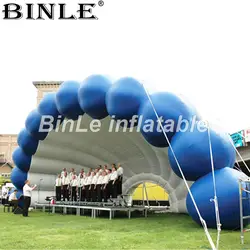 Пользовательские открытый надувной оболочки палатка большой гигантская выставка свадебные палатки стадии покрытия для событий