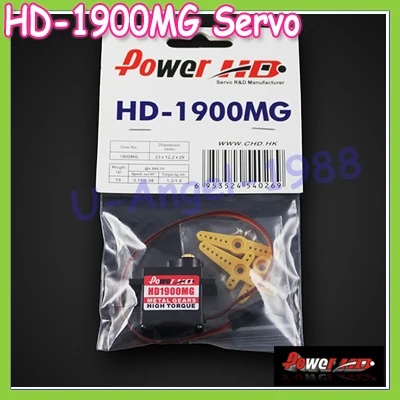 4set lot 100 orginal POWER HD HD 1900MG 9g 13g 1 5kg cm 08 sec metal