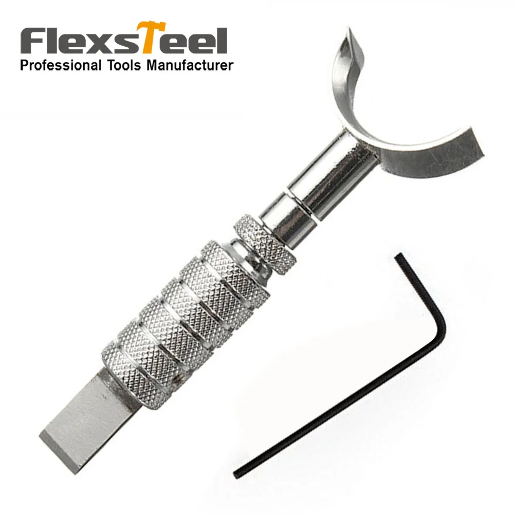 

Adjustable Stainless Steel Leather Cutting Tool with Swivel Knife For Leathercraft Carving Swivel Knife Blade Tool Set
