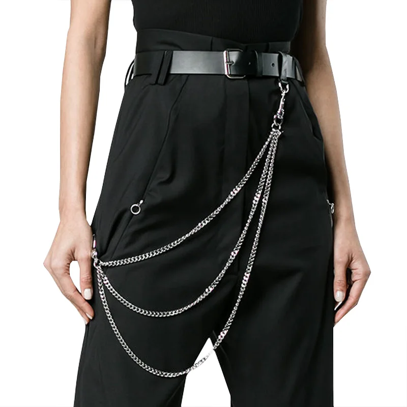 goth chain belt