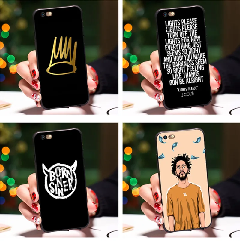 Smmna Silicone Case For iPhone 7 Case J COLE Phone Cover