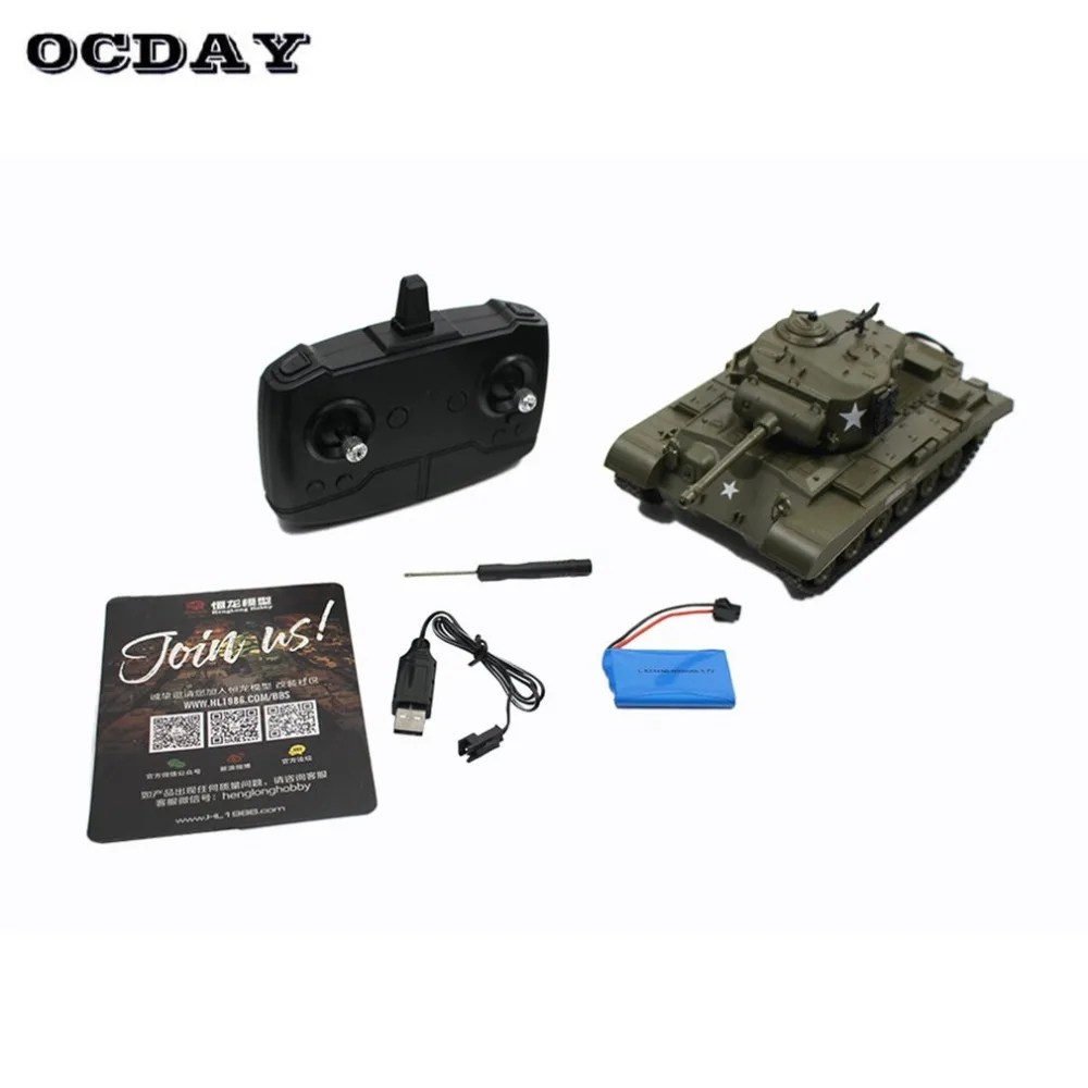

2.4G Infrared RC Battle M26 Emmagee Remote Control Tank & Pershing Tank Cannon Remote Toys for Children Boys Best Gift fz