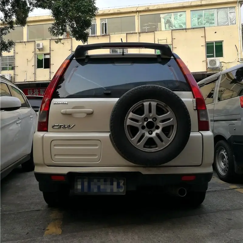 ^Cheap UBUYUWANT For honda crv 2007 ABS spoiler high quality car tail wing decoration rear trunk wing spoiler with LED light ^Cheap UBUYUWANT For honda crv 2007 ABS spoiler high quality car tail wing decoration rear trunk wing spoiler with LED light