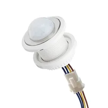 LED light PIR Infrared Human Body Time Delay Adjustable 110V-220V Induction Motion Sensor Detector Modes Switch Home Night Light LED light PIR Infrared Human Body Time Delay Adjustable 110V-220V Induction Motion Sensor Detector Modes Switch Home Night Light