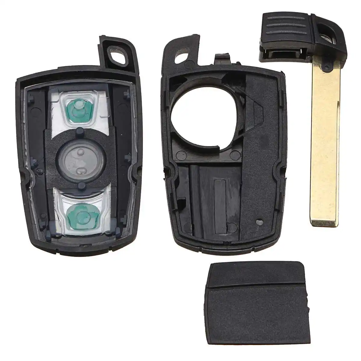 

smart key case shell 3 button for bmw car key E60 E87 E90 E91 E92 X1 X5 + LIR2025 Battery remote key