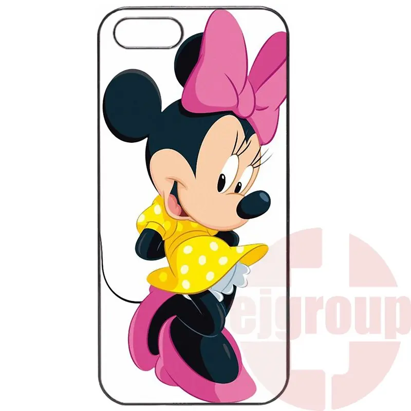 Минни Маус Телефон Кожи Для Apple iPhone 4 4S 5 5C SE 6 S 7 Плюс 4.7 5.5 iPod Touch |