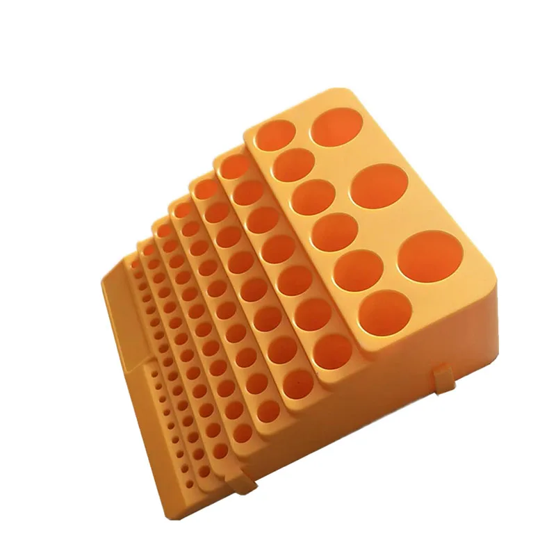 

1pcs 84 holde plastic Storage box for milling cutter drill bit endmill CNC tool parts collecting Collecting Box