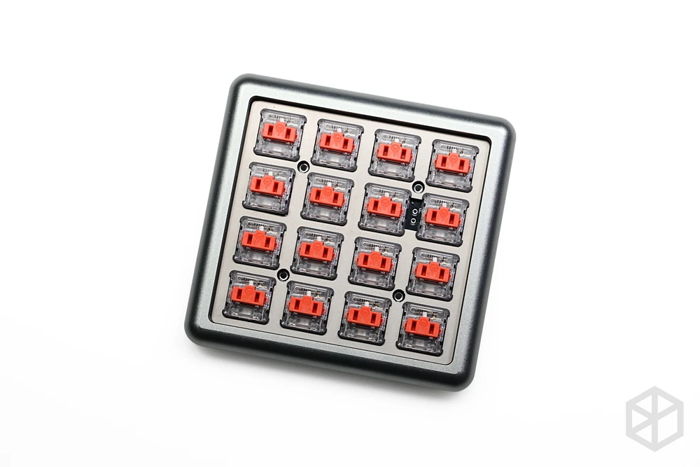 Teclado Mecânico Programável Personalizado Bm16 Placa Pcb Qmk Firmware com Interruptor Rgb Interruptor Led Choc 16 Chaves - Imagem 2
