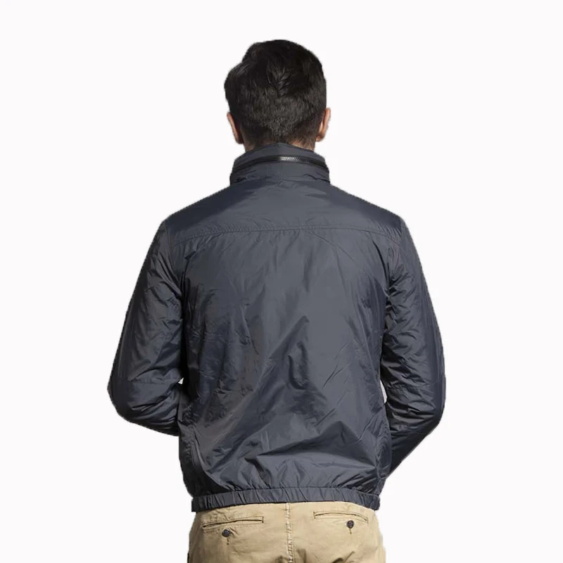 Hommes Mode Coton Solide 2018 De Montant red Tiger Zipper 51062 Style Jacket Col Black dark Grey Printemps dark Blue Gratuite Russe Doudoune Force Livraison c3ALqRj45