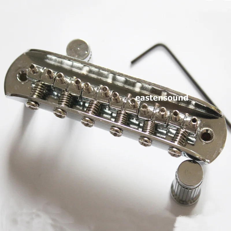 Jazzmaster Jaguar Mustang Стиль хромированный гитарный Бридж для проекта Новинка|guitar bridge|chrome