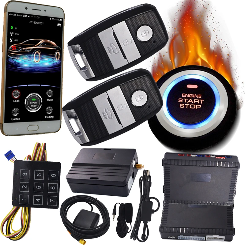 GPS tracker system with oil cutting function and anti ...