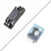 Electromagnetic Coil Power Relay LY2NJ DPDT 8Pin DC12V 24V AC220V HH62P JQX-13F Miniature Relay With Base ► Photo 2/5