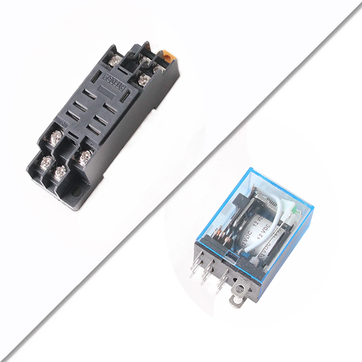 Электромагнитная катушка реле мощности LY2NJ DPDT 8Pin DC 12 В 24 AC220V HH62P миниатюрное с