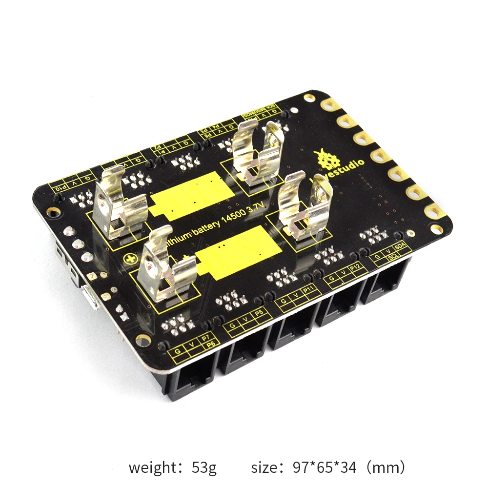 Keyestudio EASY Plug RJ11 6P6C Shield V1.0 для Micro: bit