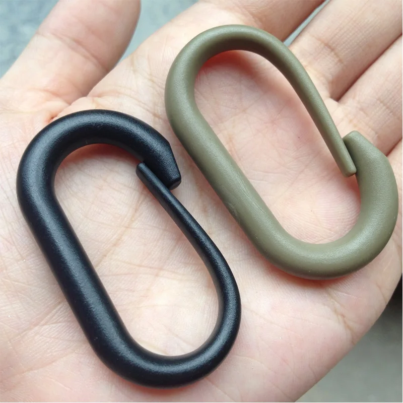 

5Pcs universal U-shaped buckle U-type fast hanging compatible with MOLLE system backpack buckle key buckle Outdoor gadgets