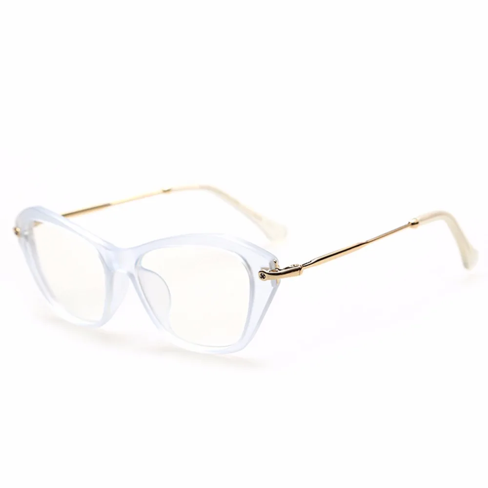 Женские ретро сексуальные очки оправа мода кошка прозрачные линзы женские очки для глаз