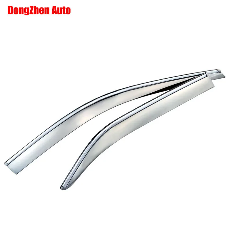 

Auto rain shield window visor car window deflector sun visor covers stickers Fit For CAMRY ELECTROPLATING  PC 4pcs/set