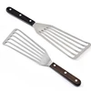 Stainless Steel Slotted Turner & Fish Spatula With Wooden Handle - Kitchen Tools by Leeseph ► Photo 2/5