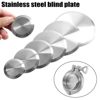 

Stainless Steel Solid Sanitary End Cap Fits 2inch Tri Clamp Ferrule Flange PAK55