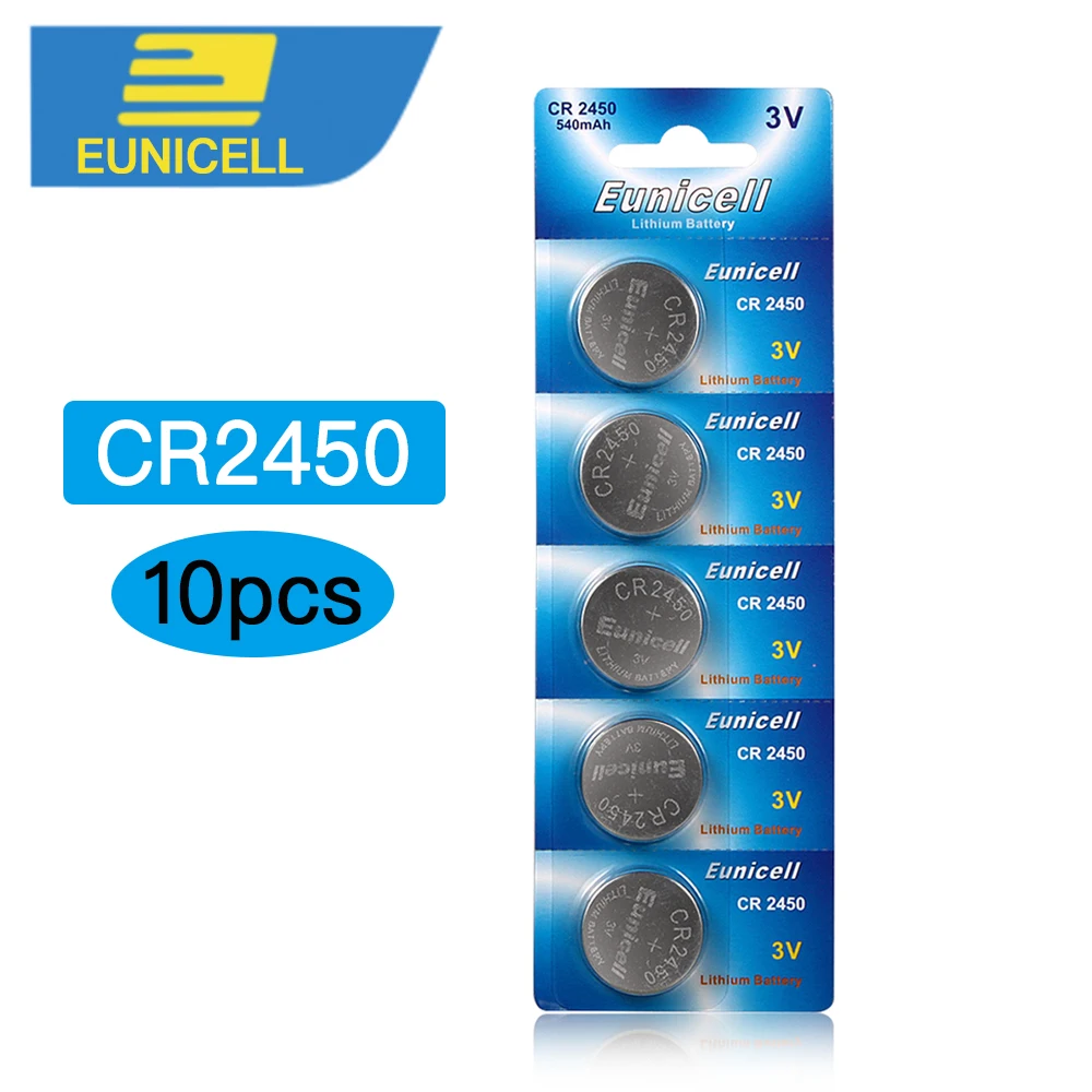 

10pcs CR2450 DL2450 CR2450n ECR2450 BR2450 KCR2450 5029LC LM2450 button Cell Coin Lithium Battery for watch,10pcs CR2450 battery