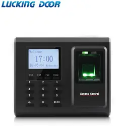 LUCKING дверь биометрический контроль доступа отпечатков пальцев время посещаемости машина двери управление Лер поддержка RFID карты