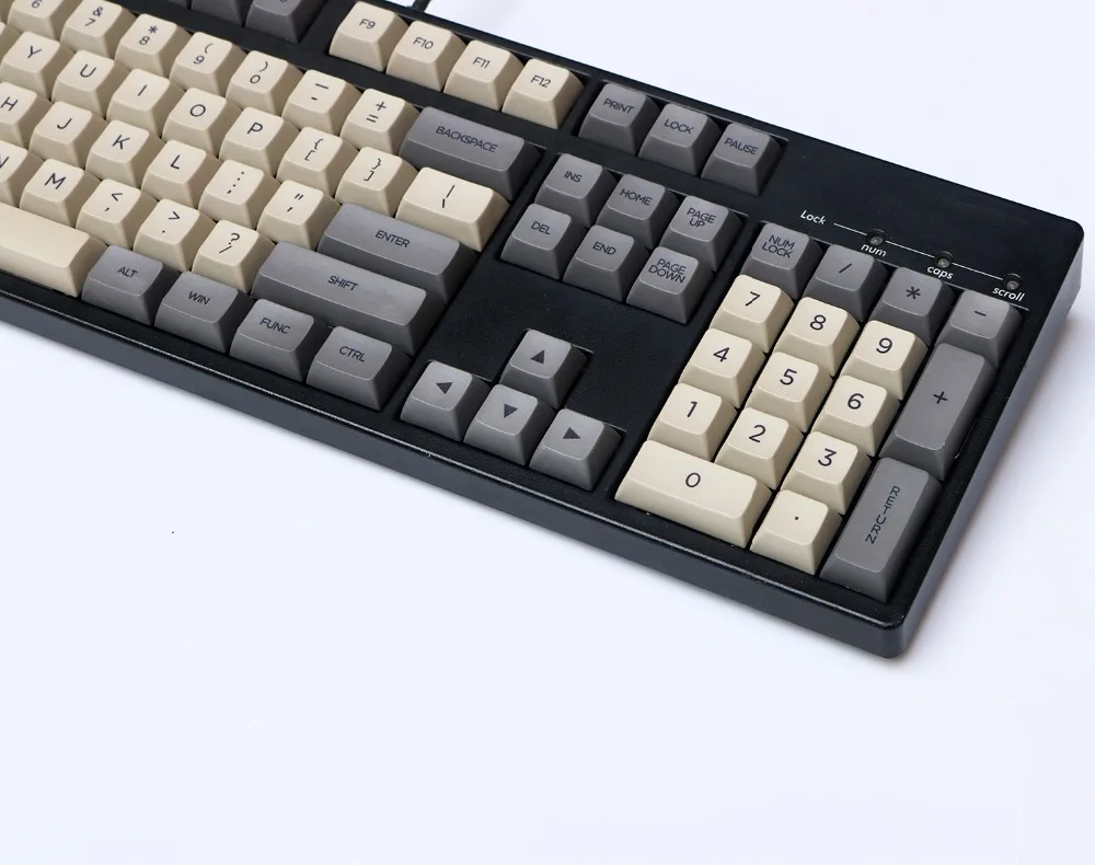 Космический серый профиль XDAS keycap 108 сублимированная краска для Filco/DUCK/Ikbc MX