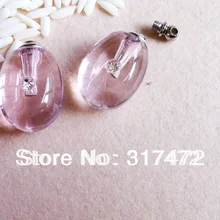 Розовая овальная форма флакон с рисом подвеска-ароматизатор botltle выводы