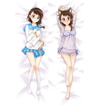 

Japanese Sexy Girl Anime Nisekoi Onodera Kosaki Throw Cute Otaku Dakimakura Gifts Bedding Hugging Body Pillow Case 150x50 CM