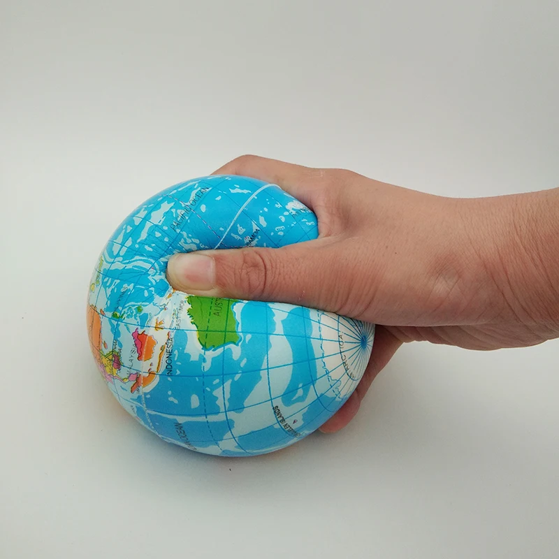 Anti Stress toys Relief World Map Foam Ball Atlas Globe Palm Ball Planet Earth Ball Toys for Chrildren Girls Boys 100mm 6pcs Anti Stress toys Relief World Map Foam Ball Atlas Globe Palm Ball Planet Earth Ball Toys for Chrildren Girls Boys 100mm 6pcs