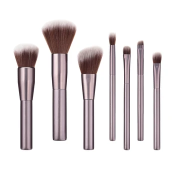 

7pcs/set Professional Makeup Brushes Flat Eyeshadow Powder Basic Make Up Cosmetics Brush Pincel Maquiagem Z1 K2